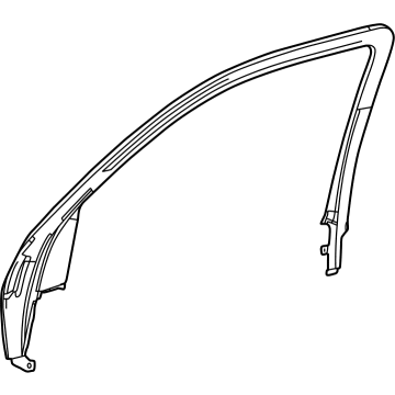 Mopar 6KN72TX7AC Frame Trim, Black