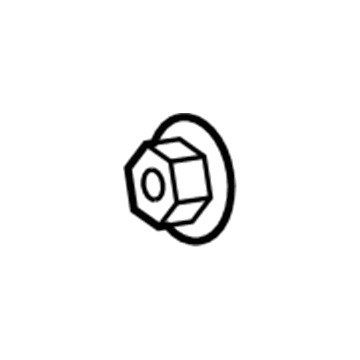 Ram 6104719AA Track Bar Nut