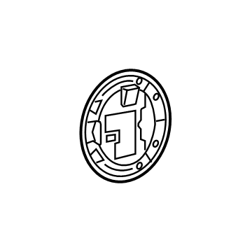 Ram 68158887AH Fuel Door Seal