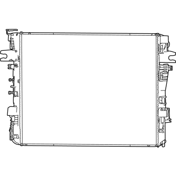 Jeep Wagoneer Radiator - 68425449AA