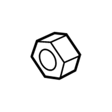 Jeep 6511458AA Nut - Hexagon Flange