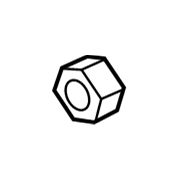 Jeep 6511458AA Nut - Hexagon Flange