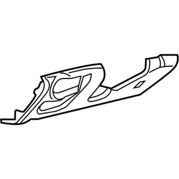 Chrysler 200 Steering Column Cover - 1UY381L2AD