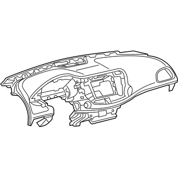 Mopar 5VK64DX9AE Instrument Panel