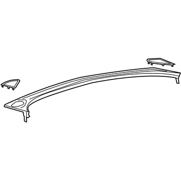 Mopar 1UY24DX9AB Defroster Grille