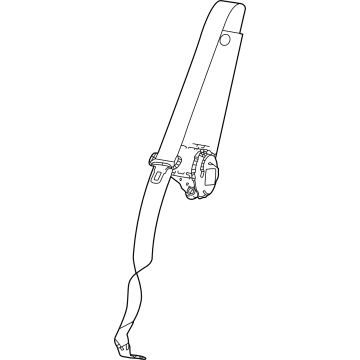 2023 Jeep Wagoneer L Seat Belt - 6TL39WT5AA