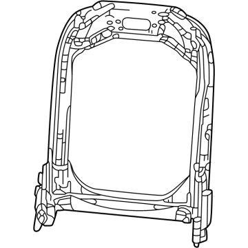 Jeep 68376554AA Seat Back Frame