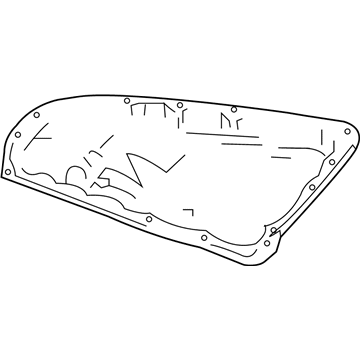 Mopar 5189837AA Transmission Pan