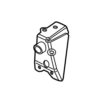 Mopar 68256216AA Tow Hook Bracket, Driver Side
