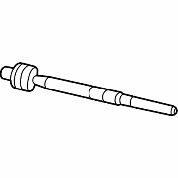 Mopar 68263724AB Inner Tie Rod, Front
