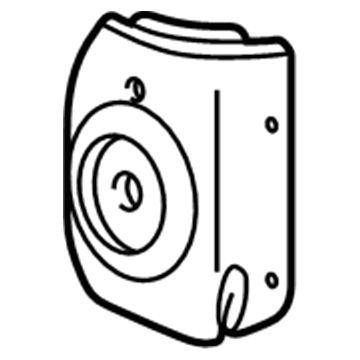 Mopar TF761DVAA Hinge Cover, Front Inner Passenger Side