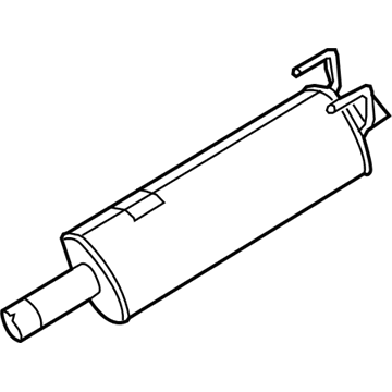 Ram 55398327AG Muffler