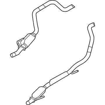 Ram 55398332AH Resonator & Pipe
