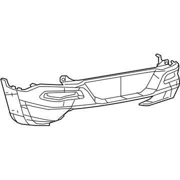 Jeep Cherokee Bumper - 68232183AD