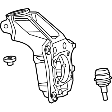 Jeep Steering Knuckle - 68302928AC