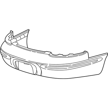 2004 Chrysler 300M Bumper - 5083699AA