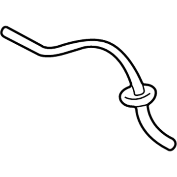 Mopar 5288702AB Washer Hose, Rear