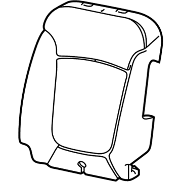Jeep Compass Seat Cushion - 68448057AB
