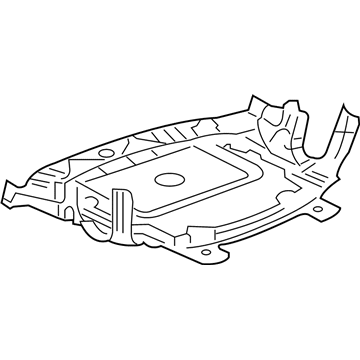 Mopar 68083326AC Rear Shield, Front