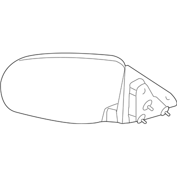 2010 Chrysler Sebring Car Mirror - 1AK92RXFAD