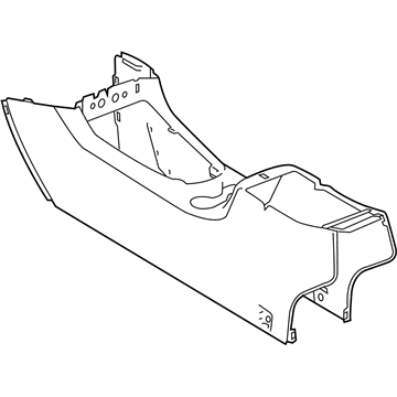 Jeep Cherokee Center Console Base - 5SF14PS4AC