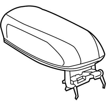 Jeep Cherokee Armrest - 1WZ791L1AD