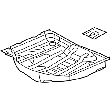 Dodge 68504492AA Spare Tire Panel