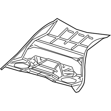 Dodge 5065311AB Rear Floor Pan