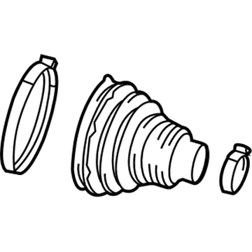 Ram 68189928AA Inner Boot
