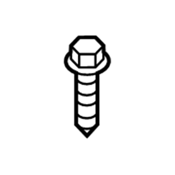 Jeep 6507610AA Bolt - Hexagon Head