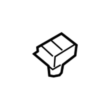 Jeep 68262822AA Isolator - Radiator