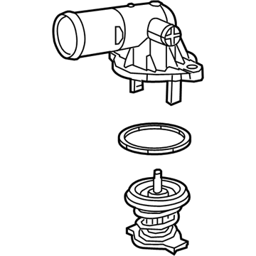 Jeep 68136754AA Housing - Thermostat