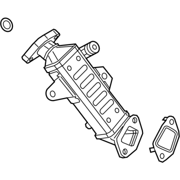 Jeep 5281546AB EGR Cooler