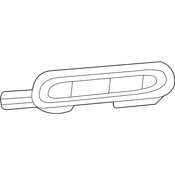 Mopar 68402348AB High Mount Lamp, Rear