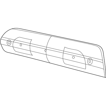 Ram 68412024AA High Mount Lamp