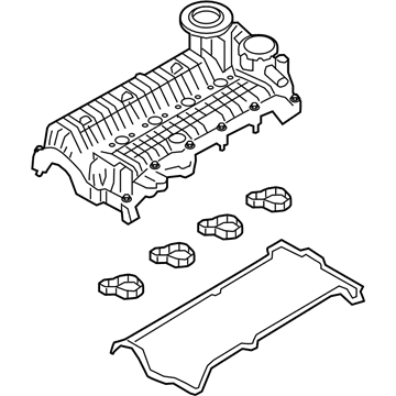 Jeep 68632630AA Cover - Cylinder Head