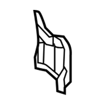 Mopar 68038988AA Floor Extension, Rear Passenger Side