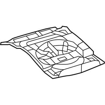 Jeep Grand Cherokee Floor Pan - 4560191AA