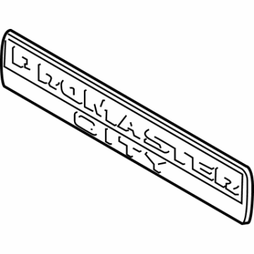 Mopar 68235559AA Nameplate, Front Driver Side