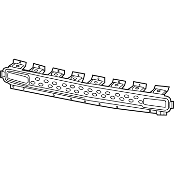 Mopar 68271566AA Lower Grille, Front