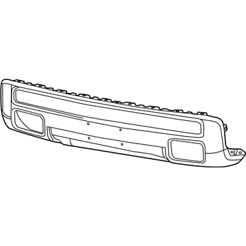 Mopar 5SX96JSCAC Center Cover, Front