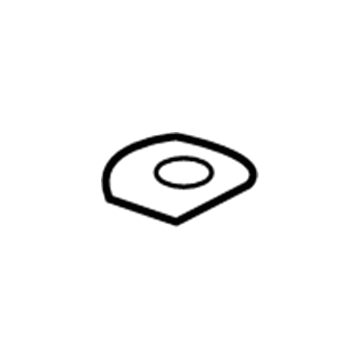 Mopar 1WA84DX9AB Escutcheon, Black, Front Passenger Side