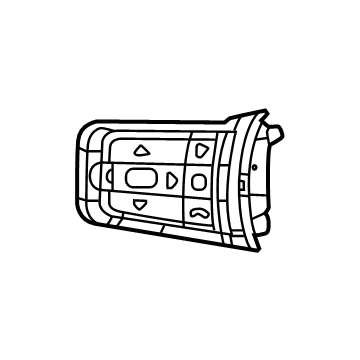 Mopar 68423931AB Multiplex Switch, Driver Side