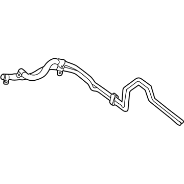 Chrysler Executive Limousine Transmission Oil Cooler Hose - 4026139