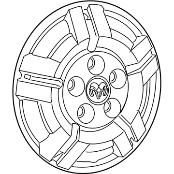 Ram 68157838AC Wheel Cover