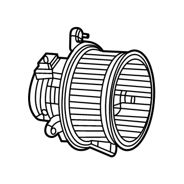 2023 Jeep Wagoneer L Blower Motor - 68565831AA