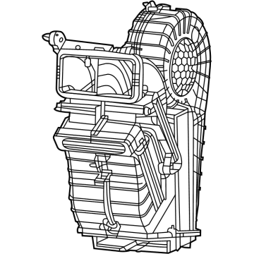 Jeep 68565834AA A/C & Heater Case