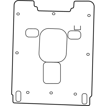 Jeep 68543968AA Seat Back Panel