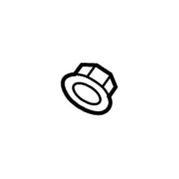 Jeep 6106158AA Nut - Hexagon Flange