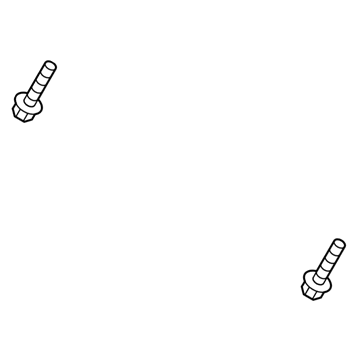 Mopar 6107257AA Knee Air Bag Screw